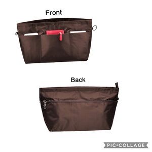 ✨ NEW Purse Organizer Insert Bag Tote Medium Brown